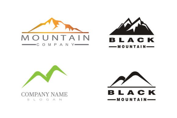 Download Simple Modern Mountain Logos - Simple Collection