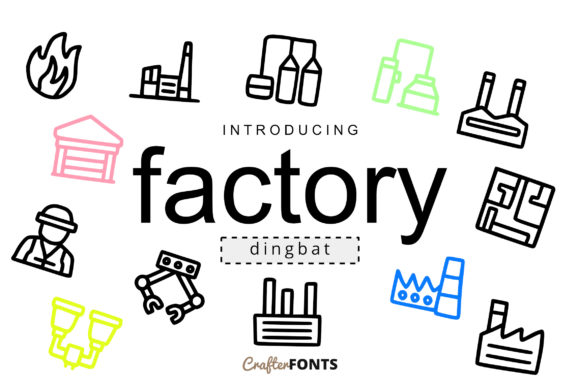 Download Factory Doodle Dingbat - Premium Resources