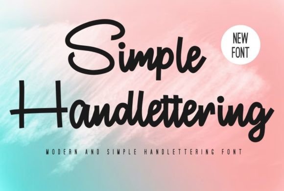 Download Simple Handlettering - Simple Collection