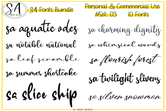 Download Script and Handwritten Bundle 3 - Premium Resources