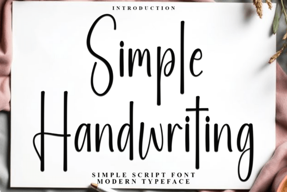 Download Simple Handwriting - Simple Collection