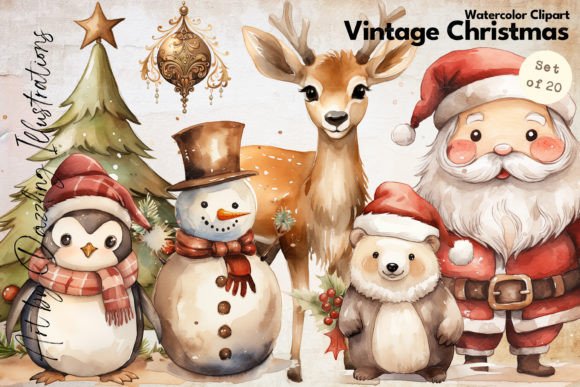 Download Vintage Christmas | Retro Christmas - Retro christmas Collection